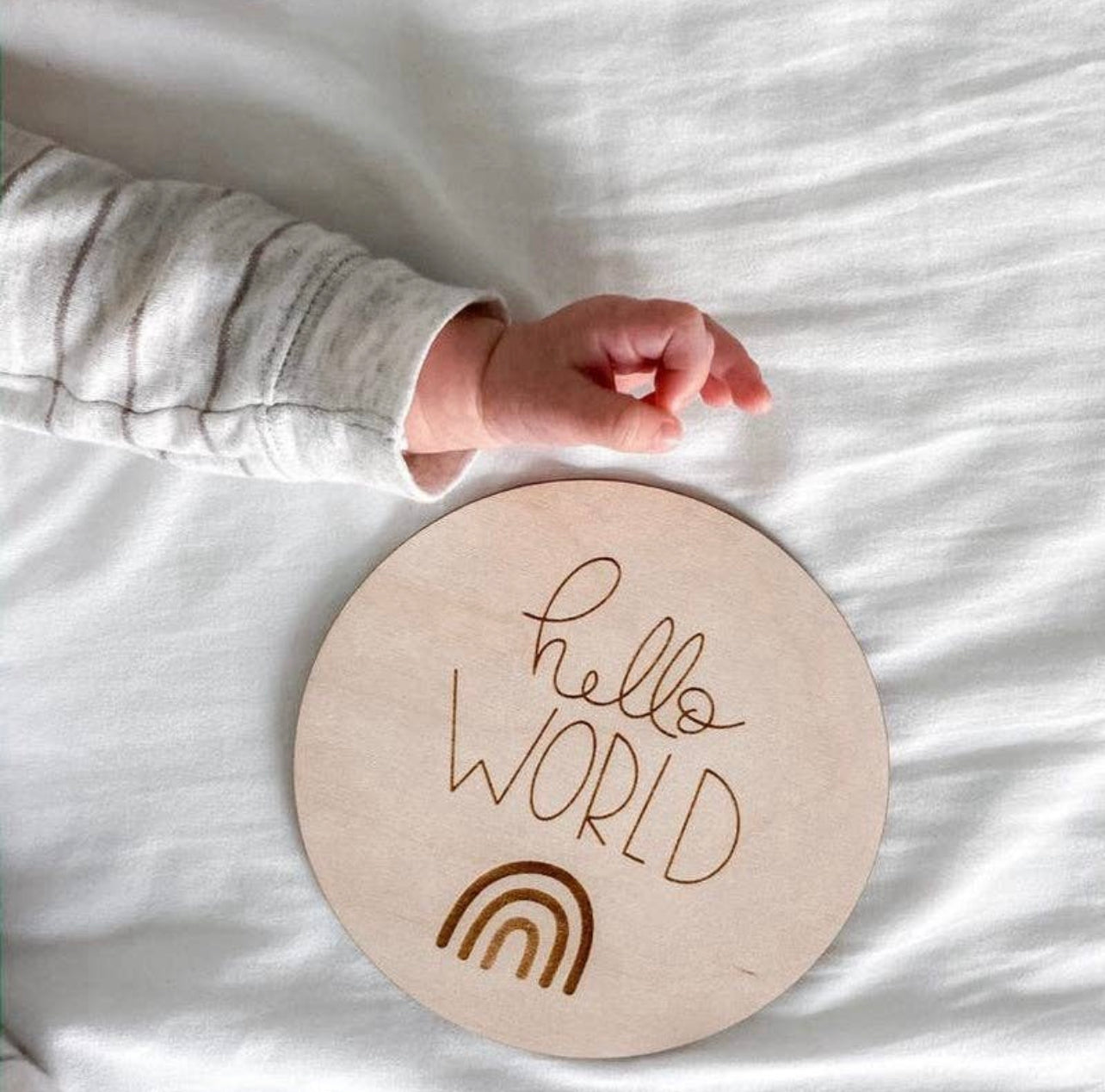 Hello World Regenbogen